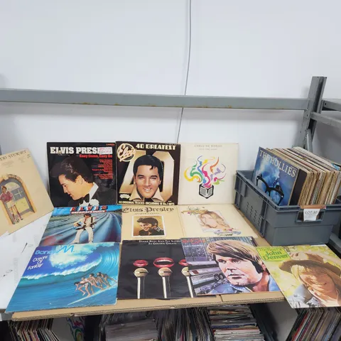 A COLLECTION OF VINYL RECORD LPs ETC