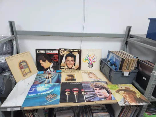 A COLLECTION OF VINYL RECORD LPs ETC