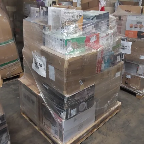 PALLET OF APPROXIMATELY 72 UNPROCESSED RAW RETURN HOUSEHOLD AND ELECTRICAL GOODS TO INCLUDE;