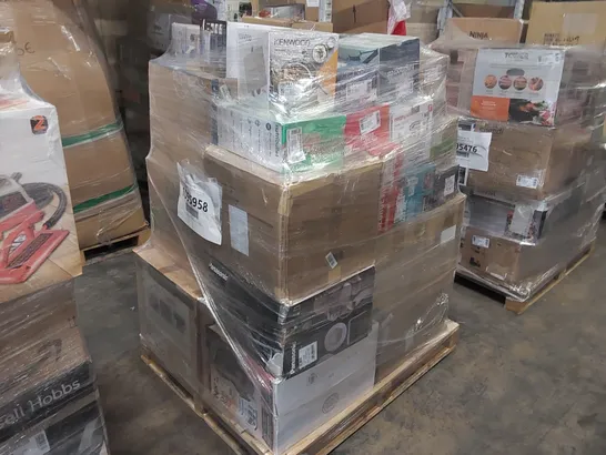 PALLET OF APPROXIMATELY 72 UNPROCESSED RAW RETURN HOUSEHOLD AND ELECTRICAL GOODS TO INCLUDE;