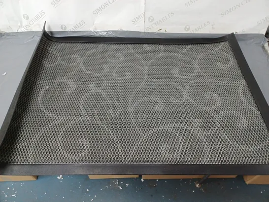 LARGE DOOR MAT GREY SCROLL