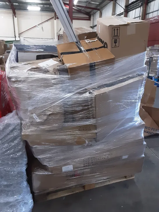 PALLET OF ASSORTED PRODUCTS INCLUDING MON COOK DIGITAL AIR FRYER, TANZUOER NIGHT BLINDS, STITCH KIDS BICYCLE, ABCCANOPY BEACH CANOPY