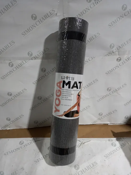 BOXED AND SEALED LIONS YOGA MAT APPROX. 61X183CM