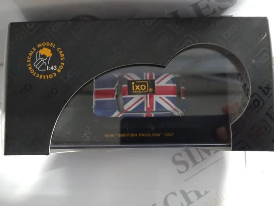 BOXED IXO MODEL MINI BRITISH PAVILION 1967 - 1:43