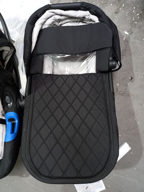 BILLIE FAIERS ROSE GOLD BLACK QUILTED TRAVEL SYSTEM RRP £369.99