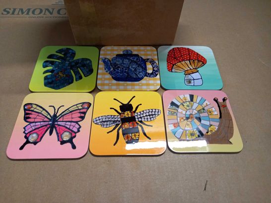 LOT OF 45 ASSORTED COASTERS 