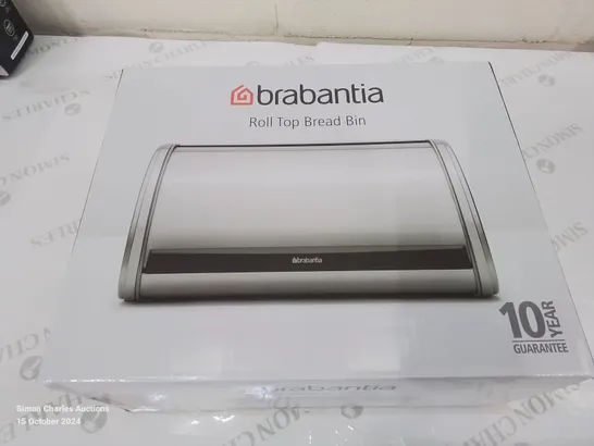 BOXED BRABANITA ROLL TOP BREAD BIN