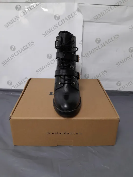 DUNE LONDON LADIES BLACK BOOTS SIZE 7