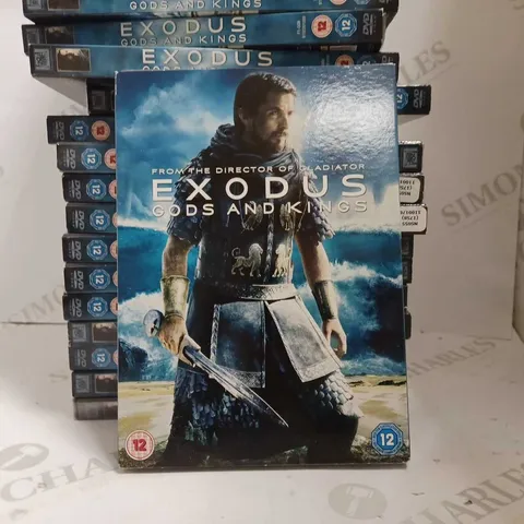 LOT OF APPROXIMATELY 20 'EXODUS GODS AND KINGS' DVDS