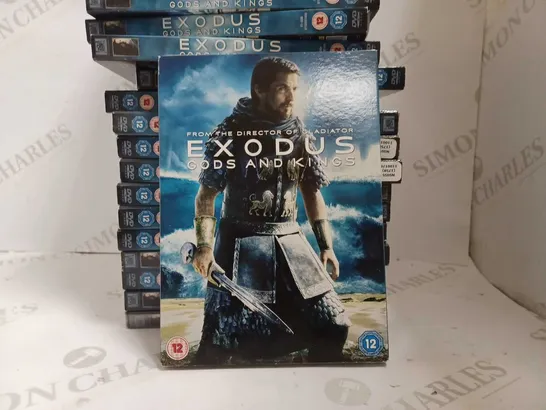 LOT OF APPROXIMATELY 20 'EXODUS GODS AND KINGS' DVDS