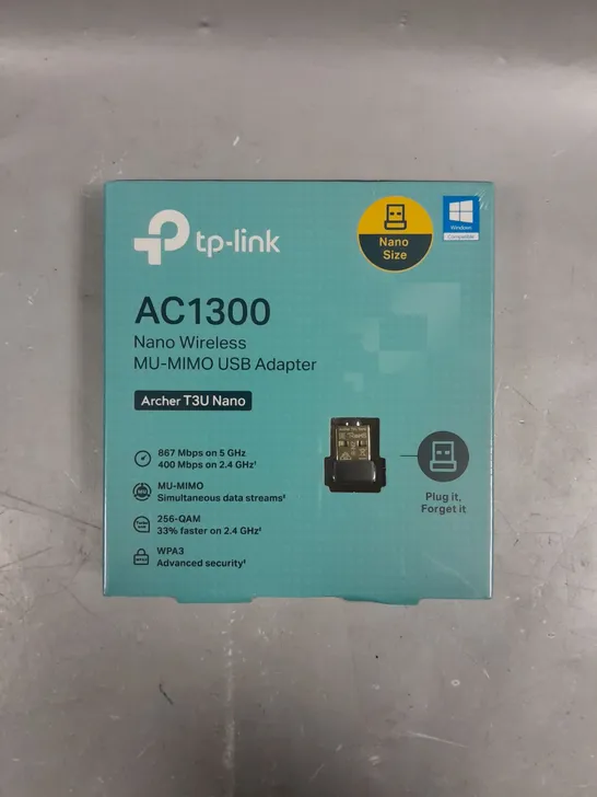 BOXED SEALED TP-LINK AC1300 NANO WIRELESS USB ADAPTER 