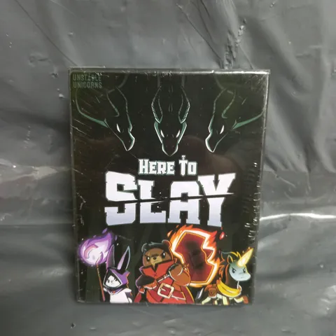 SEALED HERE TO SLAY CARD GAME