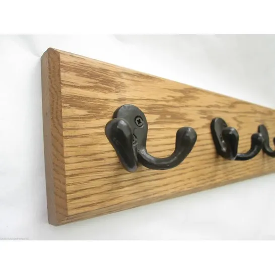 BOXED STAKI WALL MOUNTED COAT RACK (1 BOX)