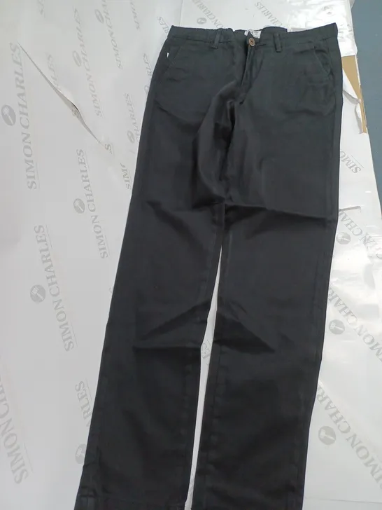 JACK&JONES JJBOWIE BLACK PANTS - 30/32