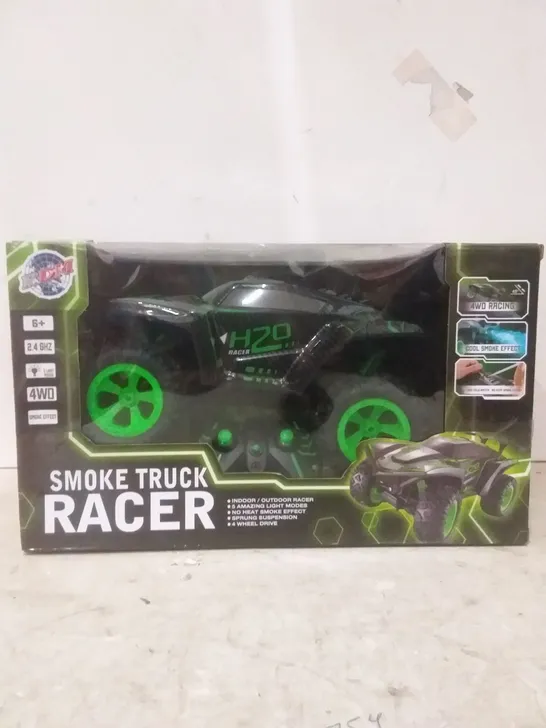 ( GREEN ) RC SMOKE TRUCK LARGE 