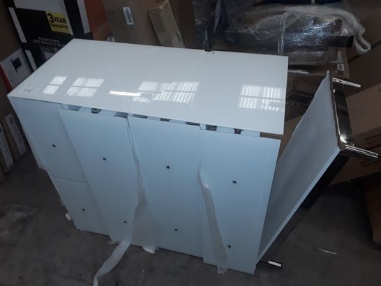 GLOSS WHITE 5-DRAWER UNIT