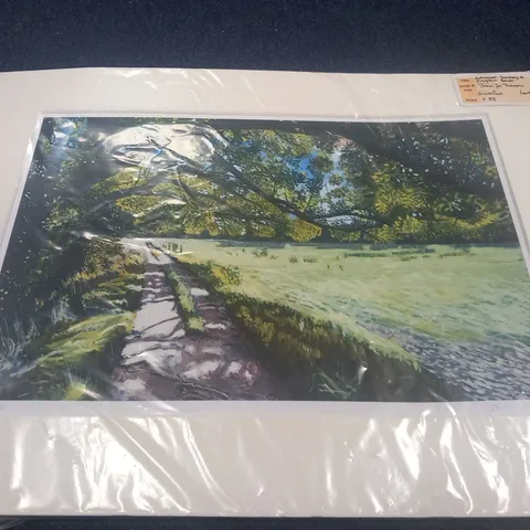 JENNIFER THOMAS AUTUMNAL JOURNEY TO FIRGREEN BECK GICLÉE PRINT #02/30