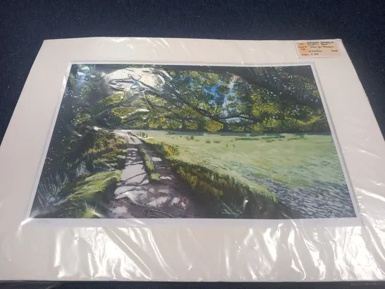 JENNIFER THOMAS AUTUMNAL JOURNEY TO FIRGREEN BECK GICLÉE PRINT #02/30