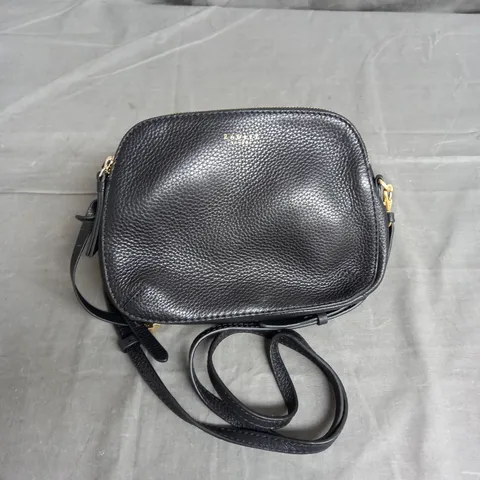 RADLEY LONDON LEATHER CROSSBODY BAG IN BLACK 