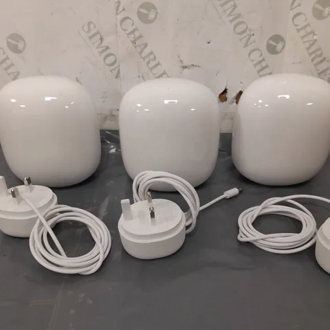 3X UNBOXED GOOGLE WIFI PRO 