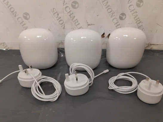 3X UNBOXED GOOGLE WIFI PRO 