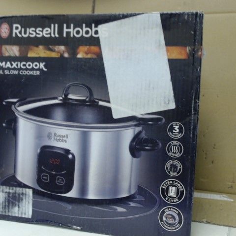 RUSSELL HOBBS MAXICOOK 6L SLOW COOKER