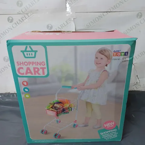 BOXED SHOPPING CART TOY