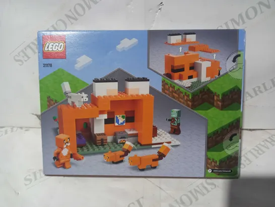 LEGO 21178 MINECRAFT THE FOX LODGE