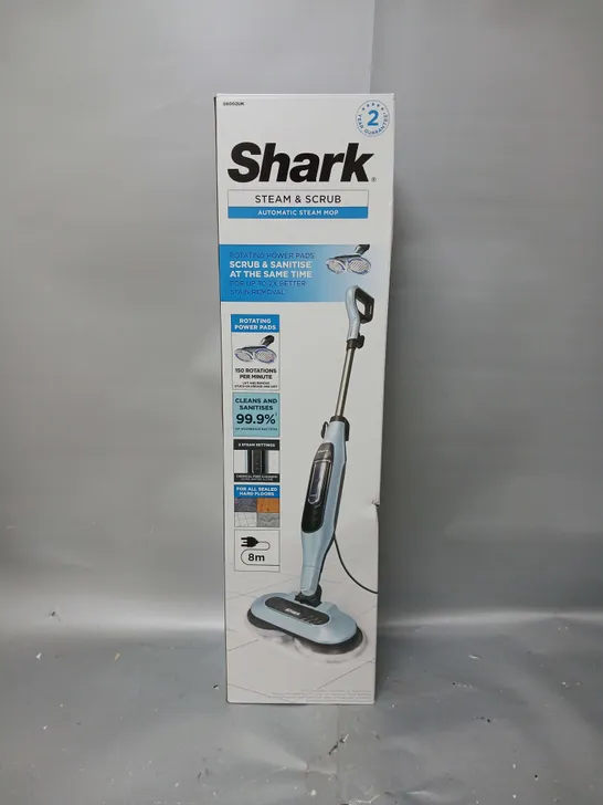 BOXED SHARK S6002UK STEAM FLOOR MOP