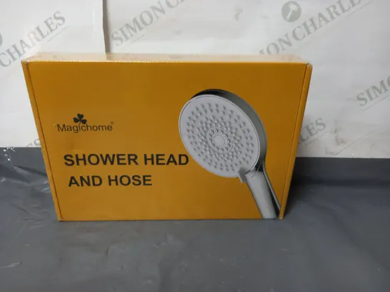 BOXED AND SEALED MAGICHOME SHOWER HEAD AND HOSE