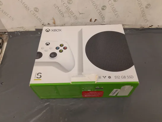 BOXED XBOX SERIES S WITH CONTROLLER AND POWER LEAD 