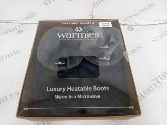 BOXED WARMIES LAVENDER SCENTED HEATABLE BOOTS