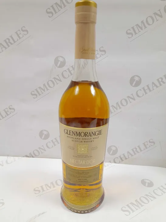 BOXED GLENMORANGIE HIGHLAND SINGLE MALT SCOTCH WHISKY NECTAR D'OR AGED 12 YEARS SAUTERNES CASK FINISH