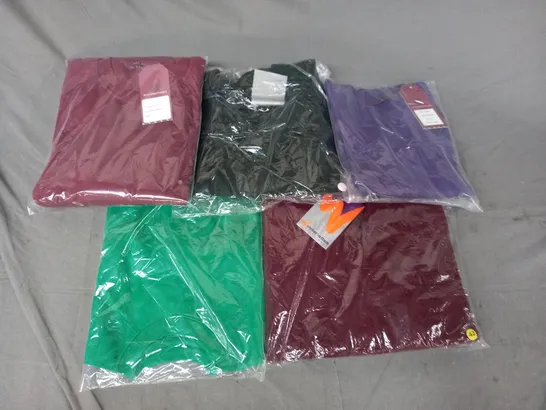 BOX OF APPROXIMATELY 50 ASSORTED SCHOOL SWEATERS IN VARIOUS COLOURS AND SIZES - COLLECTION ONLY