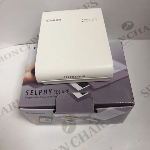 BOXED CANON SELPHY SQUARE COMPACT PHOTO PRINTER SELPHY SQUARE QX10