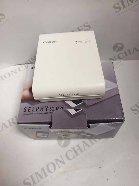 BOXED CANON SELPHY SQUARE COMPACT PHOTO PRINTER SELPHY SQUARE QX10