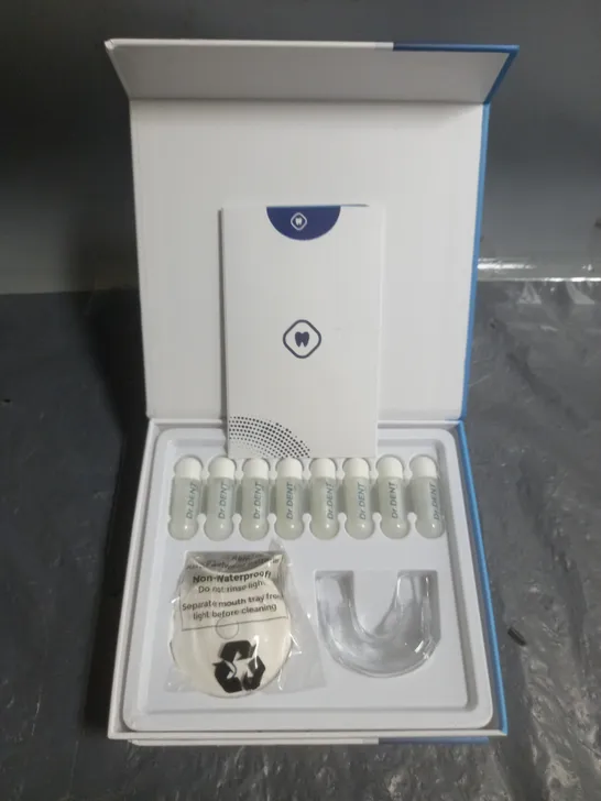 BOXED DR.DENT LED LIGHT TEETH WHITENING KIT