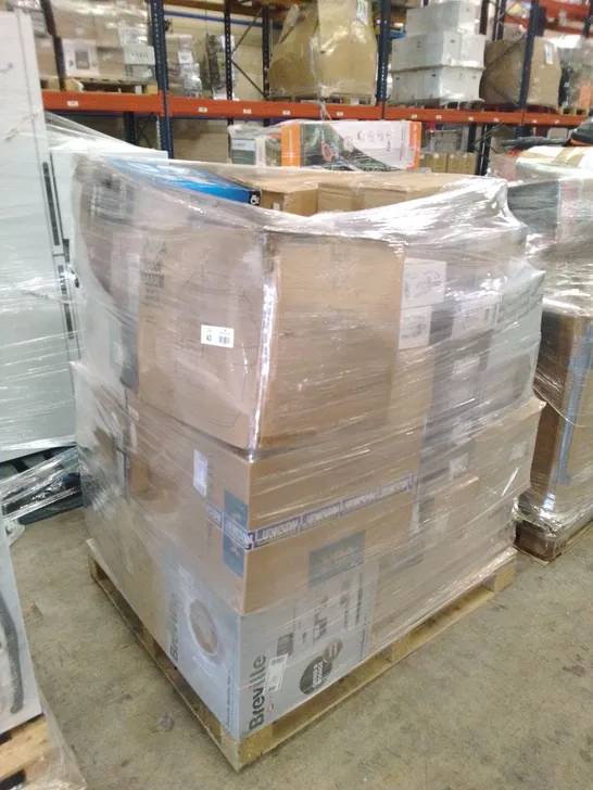 PALLET OF APPROXIMATELY 43 UNPROCESSED RAW RETURN HOUSEHOLD AND ELECTRICAL GOODS TO INCLUDE;