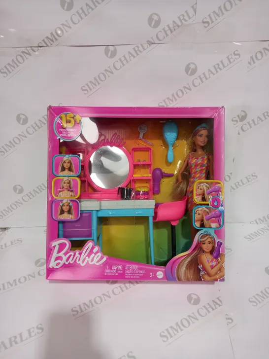 BOXED BARBIE MAKE UP STAND 