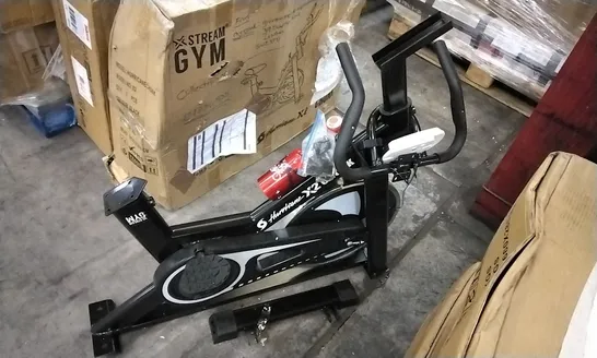 STREAM GYM HURRICANE X2 EXERCISE BIKE BLACK 