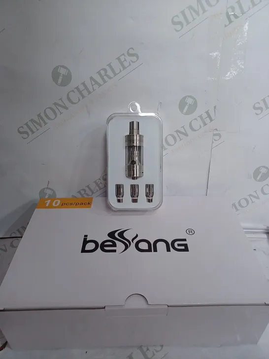 SET OF APPROX 10 BEVANG CVS BIG TANK 7ML WITH 3 BTC COILS 