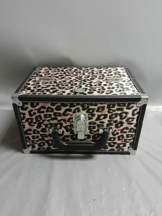 SOHO COSMETIC STORAGE BOX IN LEOPARD PRINT