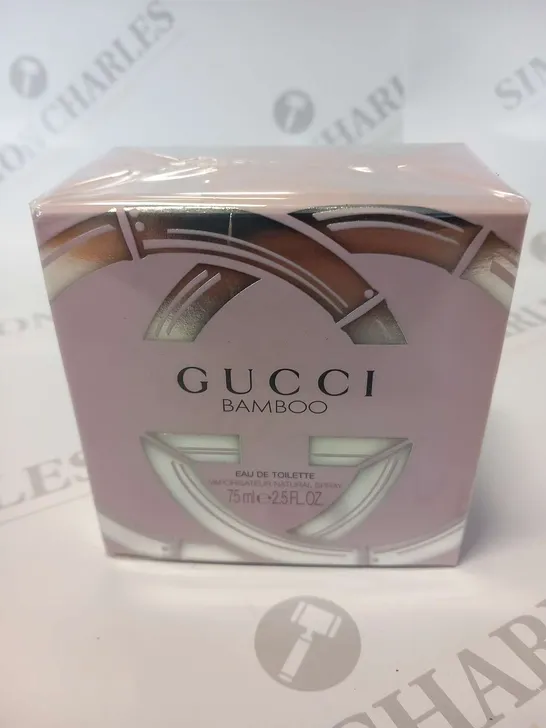 BOXED AND SEALED GUCCI BAMBOO EAU DE TOILETTE SPRAY 75ML 