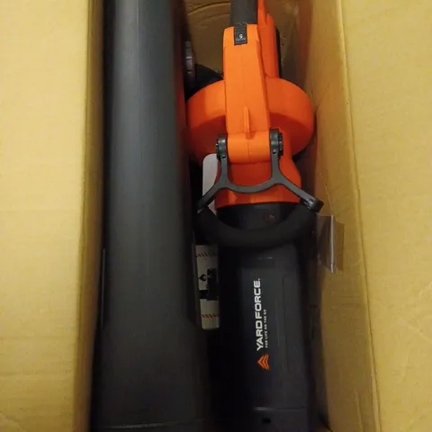 YARDFORCE 40V CORDLESS 3 IN 1 BLOWER VACUUM 