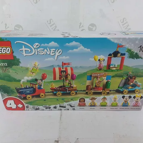 BOXED LEGO DISNEY CELEBRATION TRAIN 43212