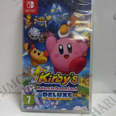 SEALED NINTENDO SWITCH KIRBYS RETURN TO DREAMLAND DELUXE GAME