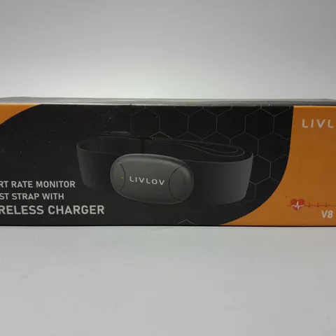 BOXED LIVLOV HEART RATE MONITOR CHEST STRAP