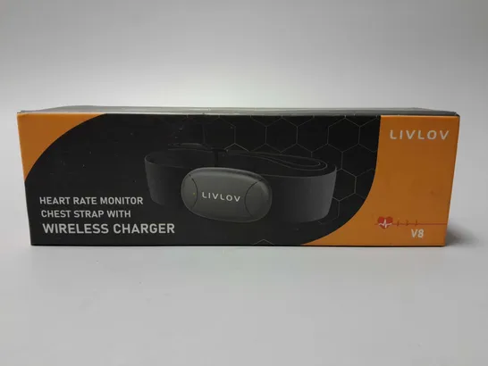 BOXED LIVLOV HEART RATE MONITOR CHEST STRAP