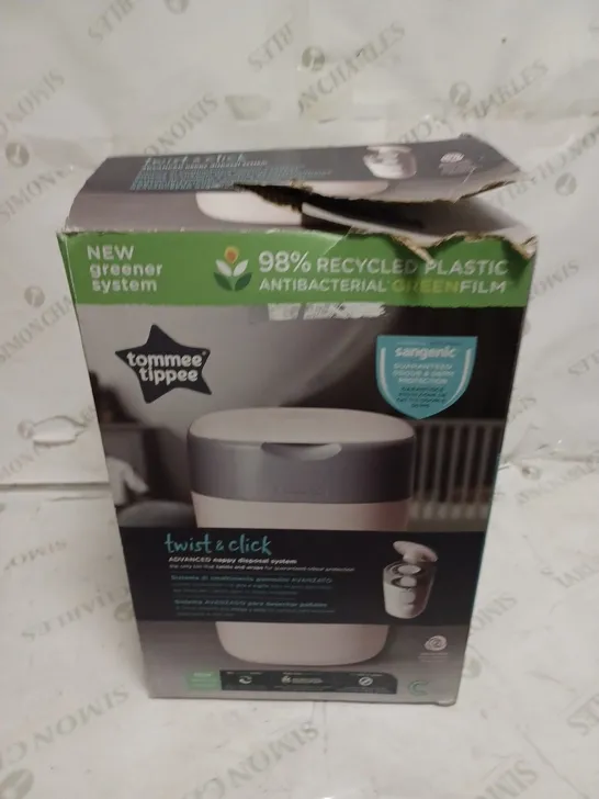 TOMMEE TIPPEE TWIST & CLICK ADVANCED NAPPY DISPOSAL SYSTEM