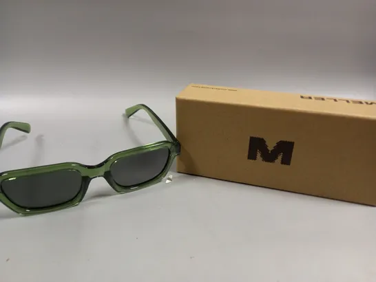 MELLER ADISA GREEN FRAMED SUNGLASSES